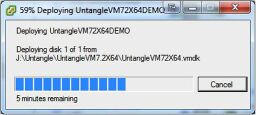vCenter Deploy Progress Meter